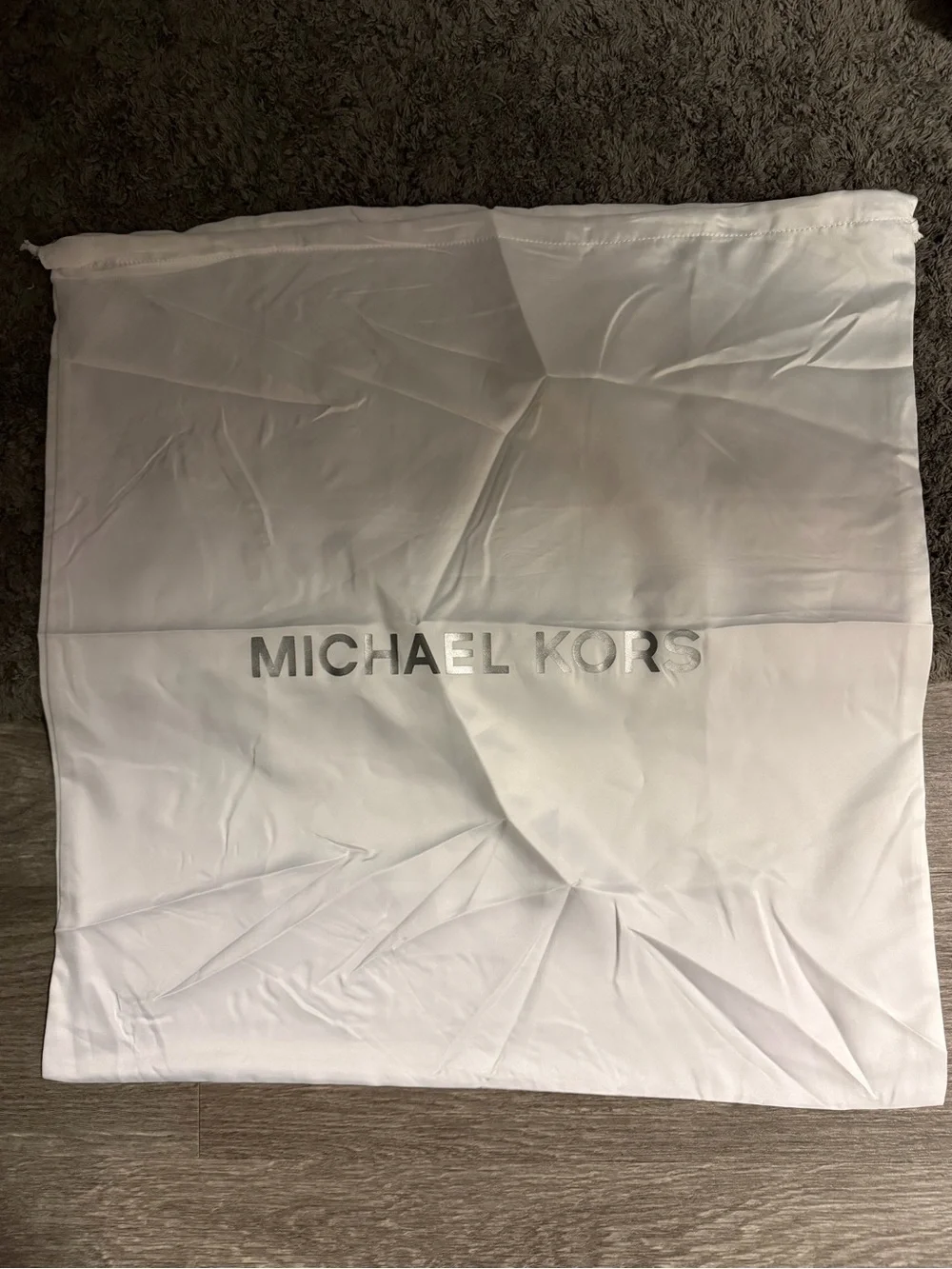 Brand new never used Michael Kors XL Dust Bag